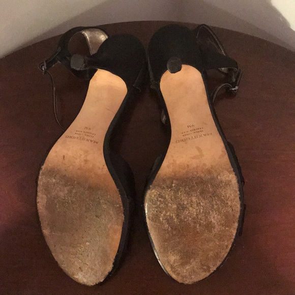 Summer Lightweight Leather/ Satin Heels - Picture 6 of 10